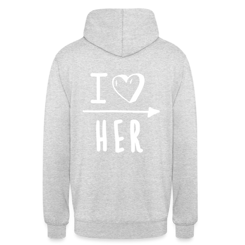 ONLY HER - light heather grey