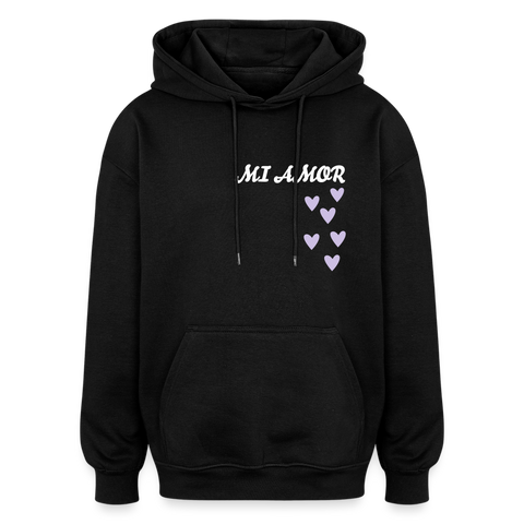 Mi Amor Hoodie 2 - black