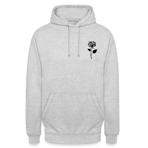 BLACK ROSE - light heather grey